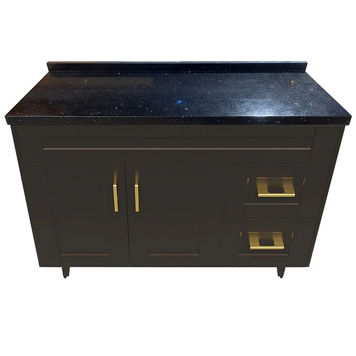 Mueble de Baño Málaga con Cubierta de Cuarzo (100x47x80cm) 4