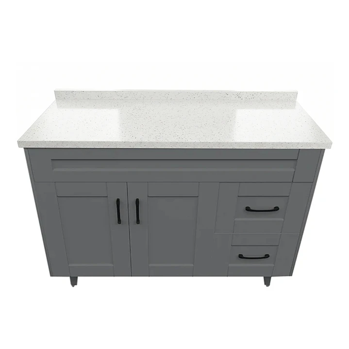 Mueble de Baño Málaga con Cubierta de Cuarzo (100x47x80cm) 3
