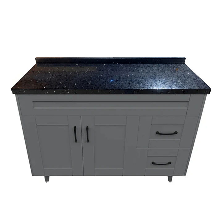 Mueble de Baño Málaga con Cubierta de Cuarzo (100x47x80cm) 4