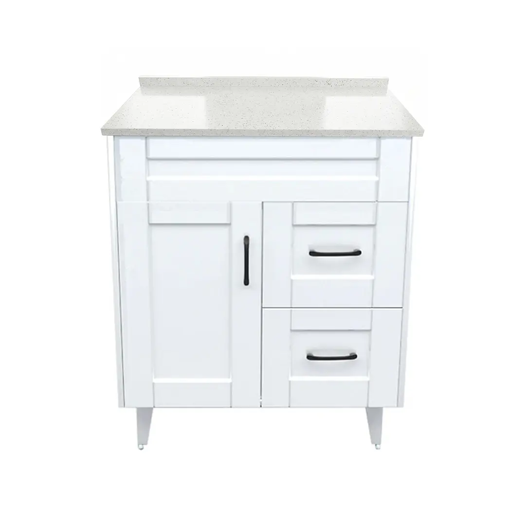 Mueble de Baño Málaga con Cubierta de Cuarzo (70x47x80cm) 2