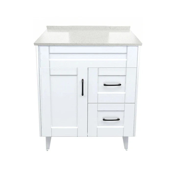 Mueble de Baño Málaga con Cubierta de Cuarzo (70x47x80cm) 2
