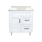 Mueble de Baño Málaga con Cubierta de Cuarzo (70x47x80cm) - Miniatura 2