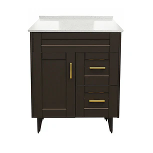 Mueble de Baño Málaga con Cubierta de Cuarzo (70x47x80cm)
