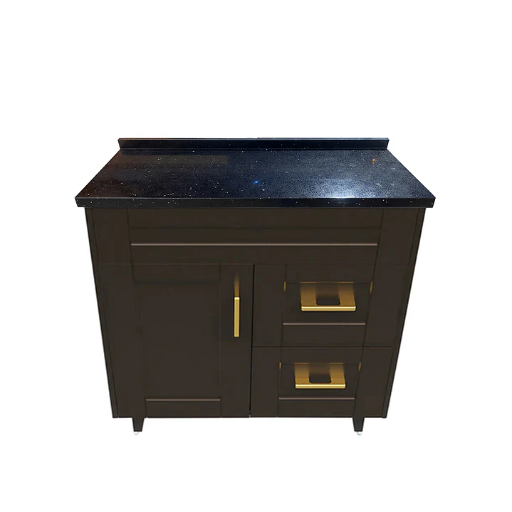 Mueble de Baño Málaga con Cubierta de Cuarzo (70x47x80cm) 4