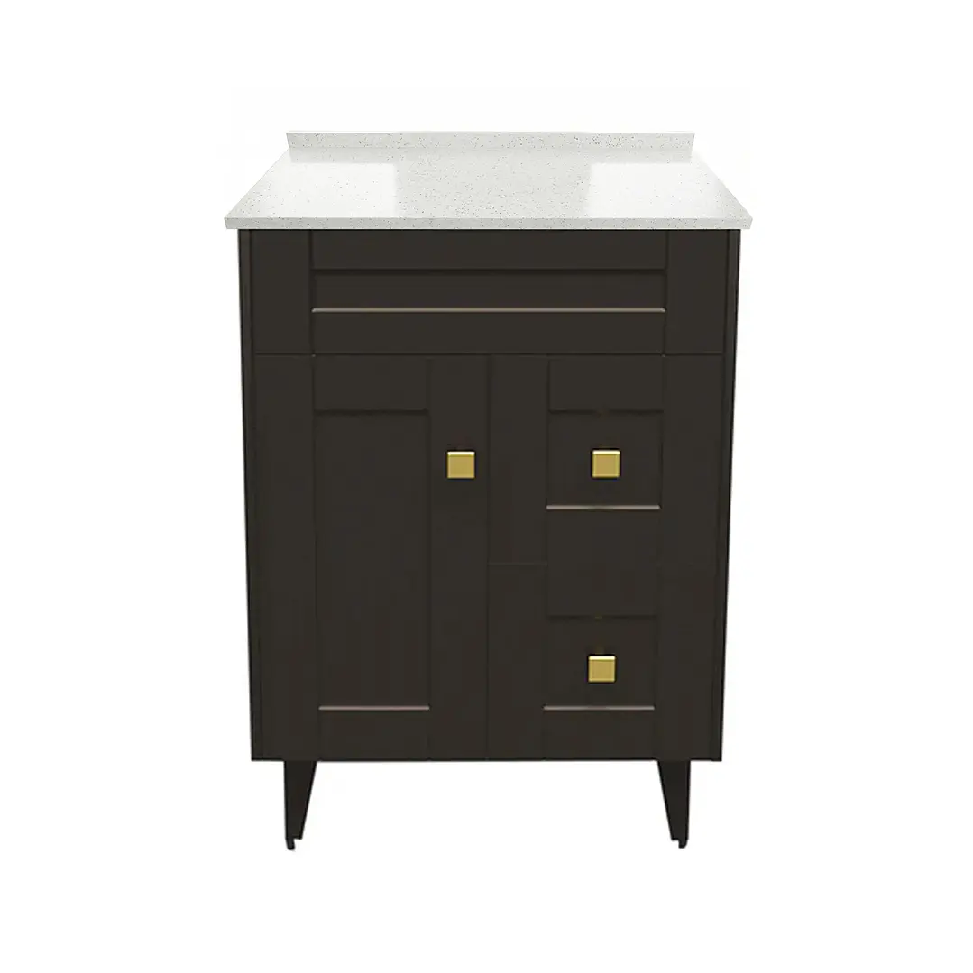 Mueble de Baño Málaga con Cubierta de Cuarzo (60x47x80cm) 1