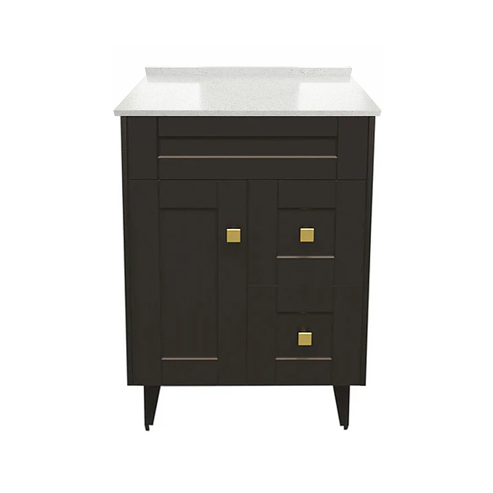 Mueble de Baño Málaga con Cubierta de Cuarzo (60x47x80cm) 1
