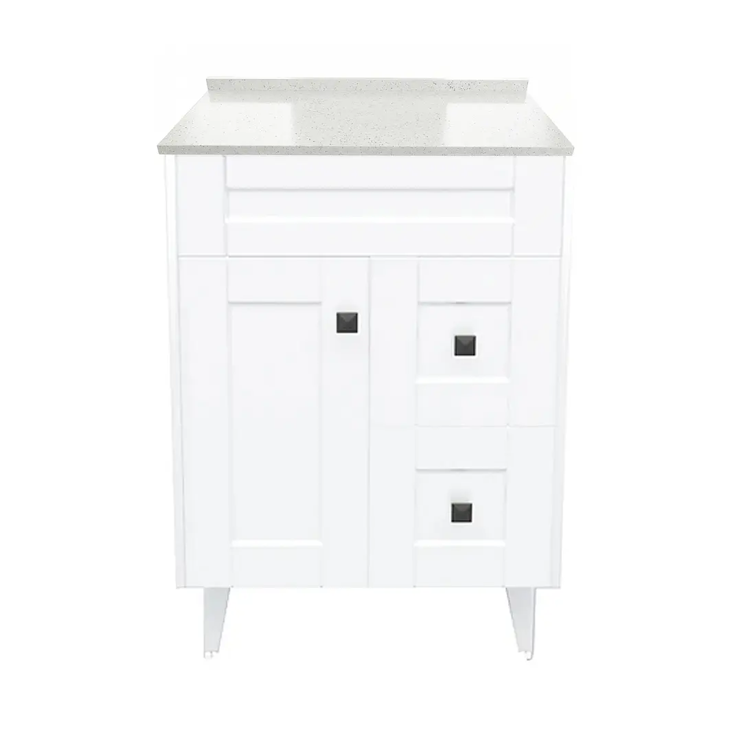 Mueble de Baño Málaga con Cubierta de Cuarzo (60x47x80cm) 1