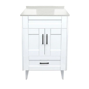 Mueble de Baño Málaga con Cubierta de Cuarzo (50x40x80cm)