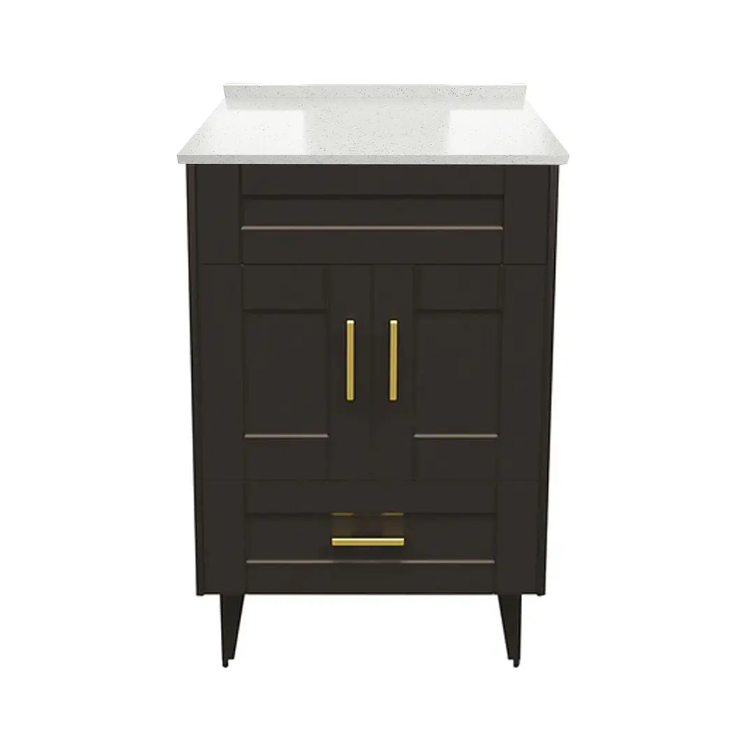 Mueble de Baño Málaga con Cubierta de Cuarzo (50x40x80cm) 1