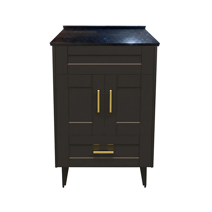 Mueble de Baño Málaga con Cubierta de Cuarzo (50x40x80cm) 2