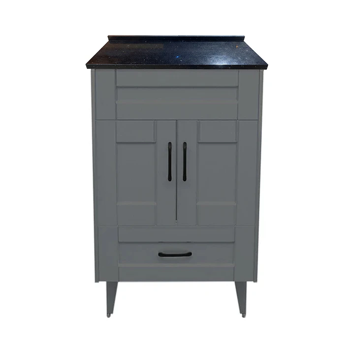 Mueble de Baño Málaga con Cubierta de Cuarzo (50x40x80cm) 2