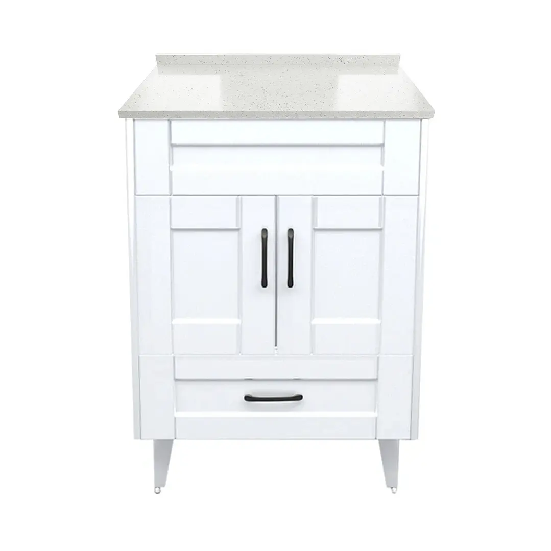 Mueble de Baño Málaga con Cubierta de Cuarzo (60x47x80cm) 1