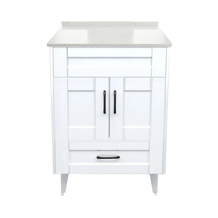 Mueble de Baño Málaga con Cubierta de Cuarzo (60x47x80cm) 1