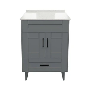 Mueble de Baño Málaga con Cubierta de Cuarzo (60x47x80cm)