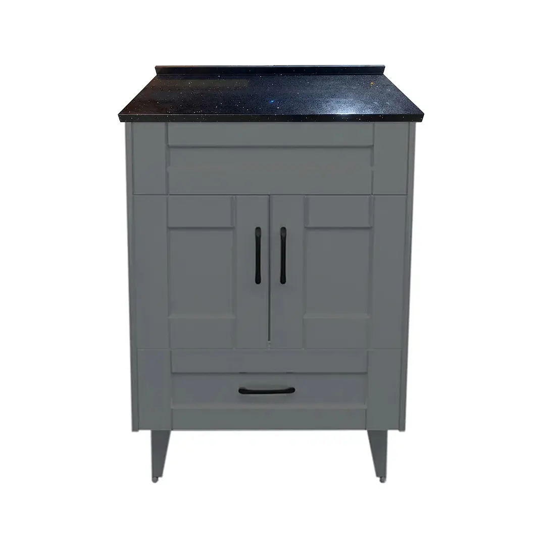Mueble de Baño Málaga con Cubierta de Cuarzo (60x47x80cm) 2