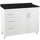 Mueble de Cocina Blanco Izquierdo con Postformado Negro 120cm - Miniatura 3