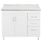 Mueble de Cocina Blanco Derecho con Postformado Blanco 120cm - Miniatura 1
