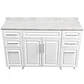Mueble de Cocina Blanco con Postformado Blanco 150cm - Miniatura 1