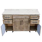 Mueble de Cocina Wood con Postformado Blanco 150cm - Miniatura 1