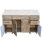 Mueble de Cocina Wood con Postformado Blanco 150cm - Miniatura 2