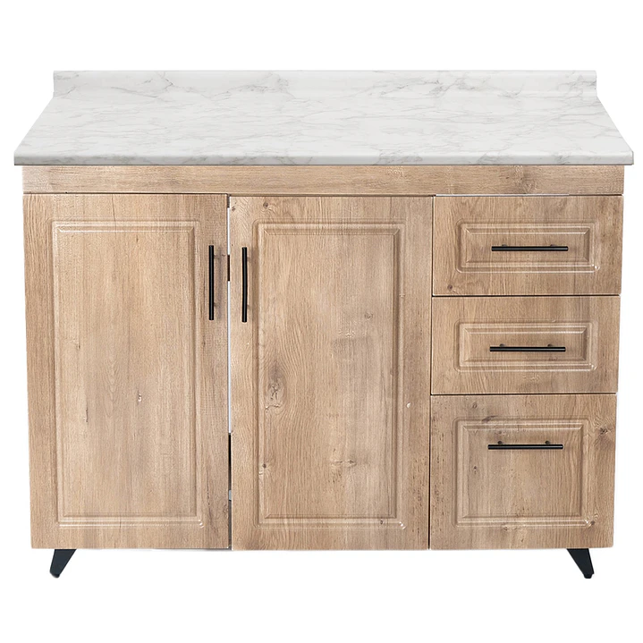 Mueble de Cocina Wood Derecho con Postformado Blanco 100cm 1