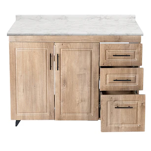 Mueble de Cocina Wood Derecho con Postformado Blanco 100cm