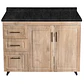 Mueble de Cocina Wood Izquierdo con Postformado Negro 100cm - Miniatura 1
