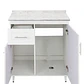 Mueble de Cocina Blanco Izquierdo con Postformado Blanco 80cm - Miniatura 2