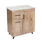 Mueble de Cocina Wood Izquierdo con Postformado Blanco 80cm - Miniatura 3