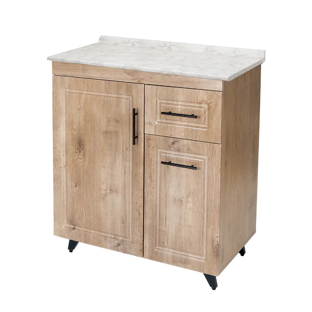 Mueble de Cocina Wood Derecho con Postformado Blanco 80cm 3