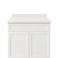Cubierta de Cuarzo Blanco Galaxy 50x41 cm (para baño o cocina) - Miniatura 4