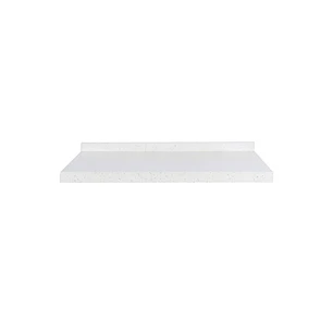 Cubierta de Cuarzo Blanco Galaxy 60x51 cm (para baño o cocina)