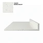 Cubierta de Cuarzo Blanco Galaxy 60x51 cm (para baño o cocina) - Miniatura 2