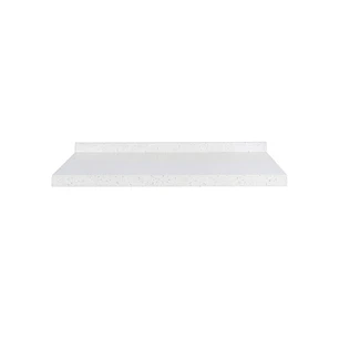 Cubierta de Cuarzo Blanco Galaxy 70x51 cm (para baño o cocina)