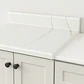 Cubierta Postformado Blanco Mármol 80x51 cm (para baño o cocina) - Miniatura 4