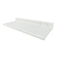 Cubierta Postformado Blanco Mármol 100x51 cm (para baño o cocina) - Miniatura 2