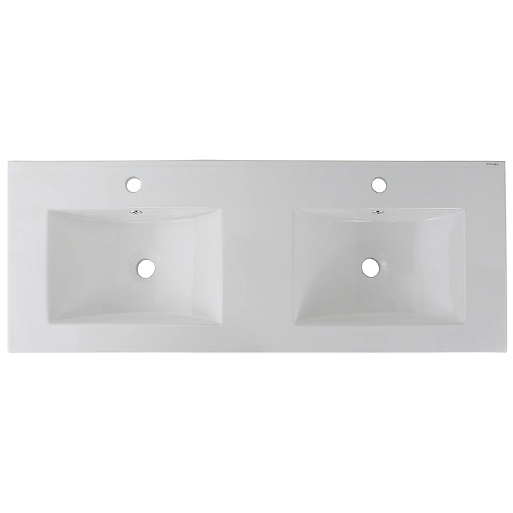 Cubierta de Loza Doble Supermuebles SMP-120-D / 120x47x20cm 2