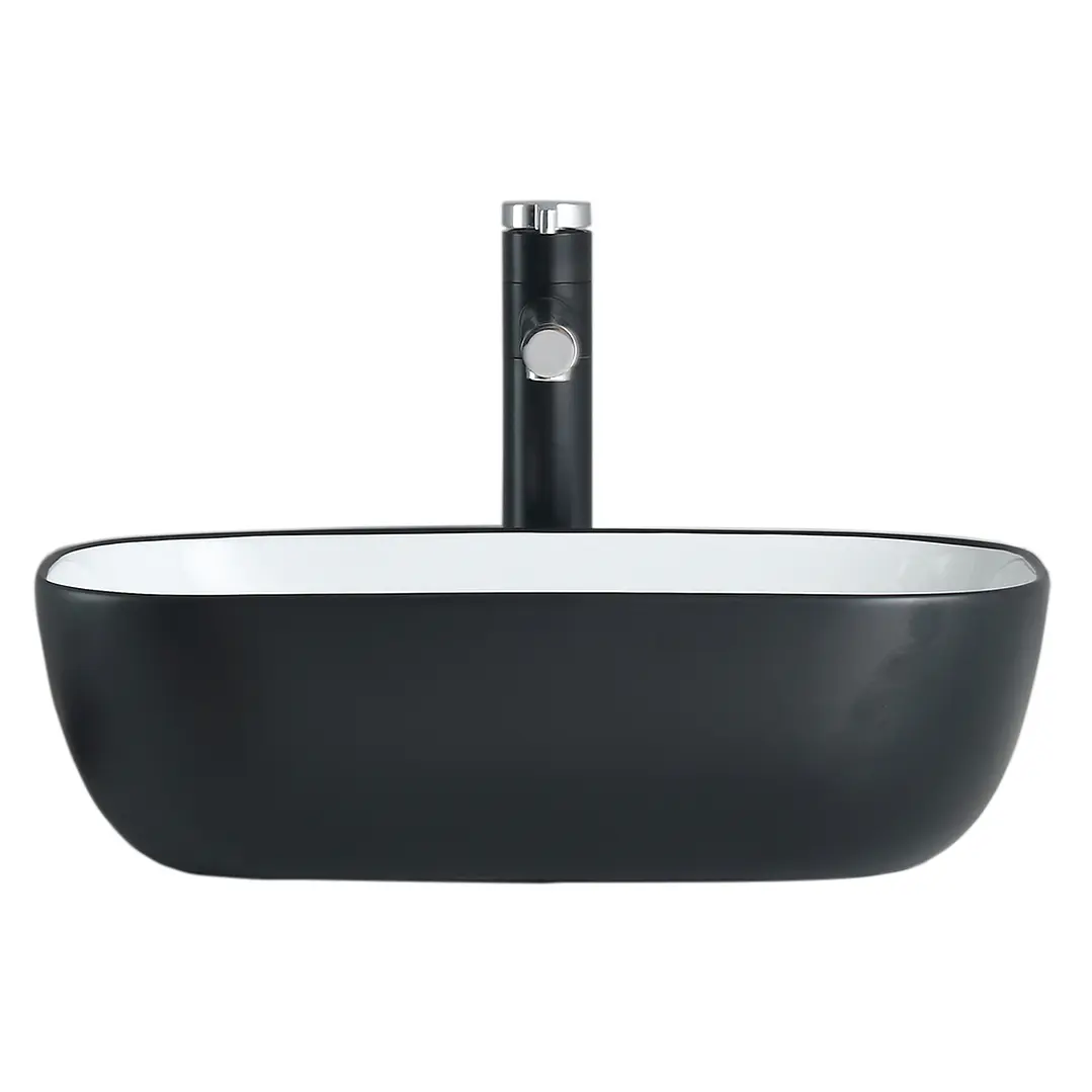 Lavamanos Sobreponer Super Muebles SM895-BLACK OR WHITE / 45,5x32x13,5 3