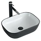 Lavamanos Sobreponer Super Muebles SM895-BLACK OR WHITE / 45,5x32x13,5 - Miniatura 4