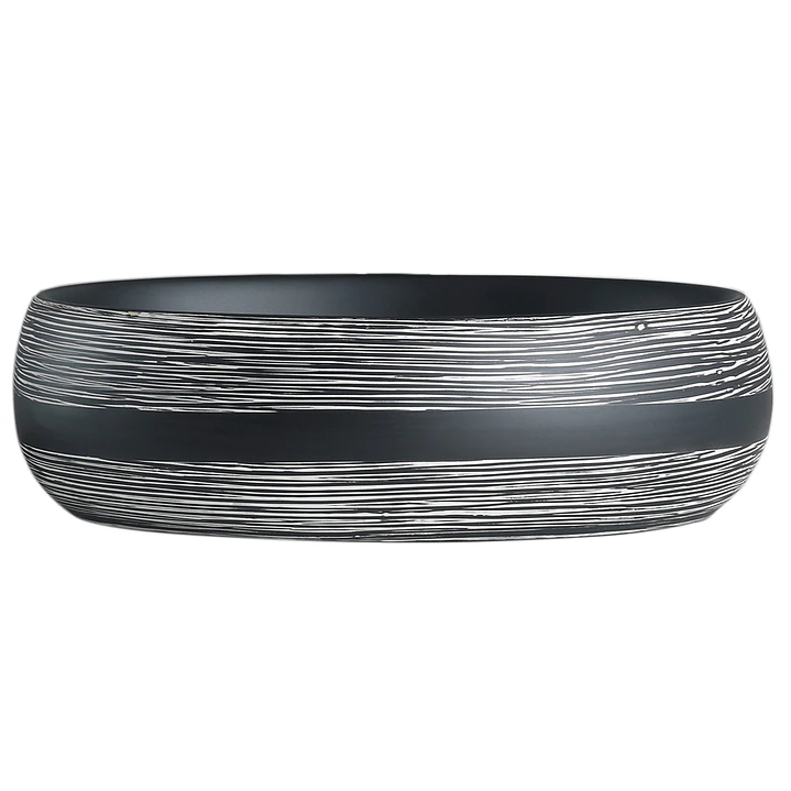 Lavamanos Sobreponer Super Muebles SM880 INCA BLACK / 47,5x34x14,5cm 4