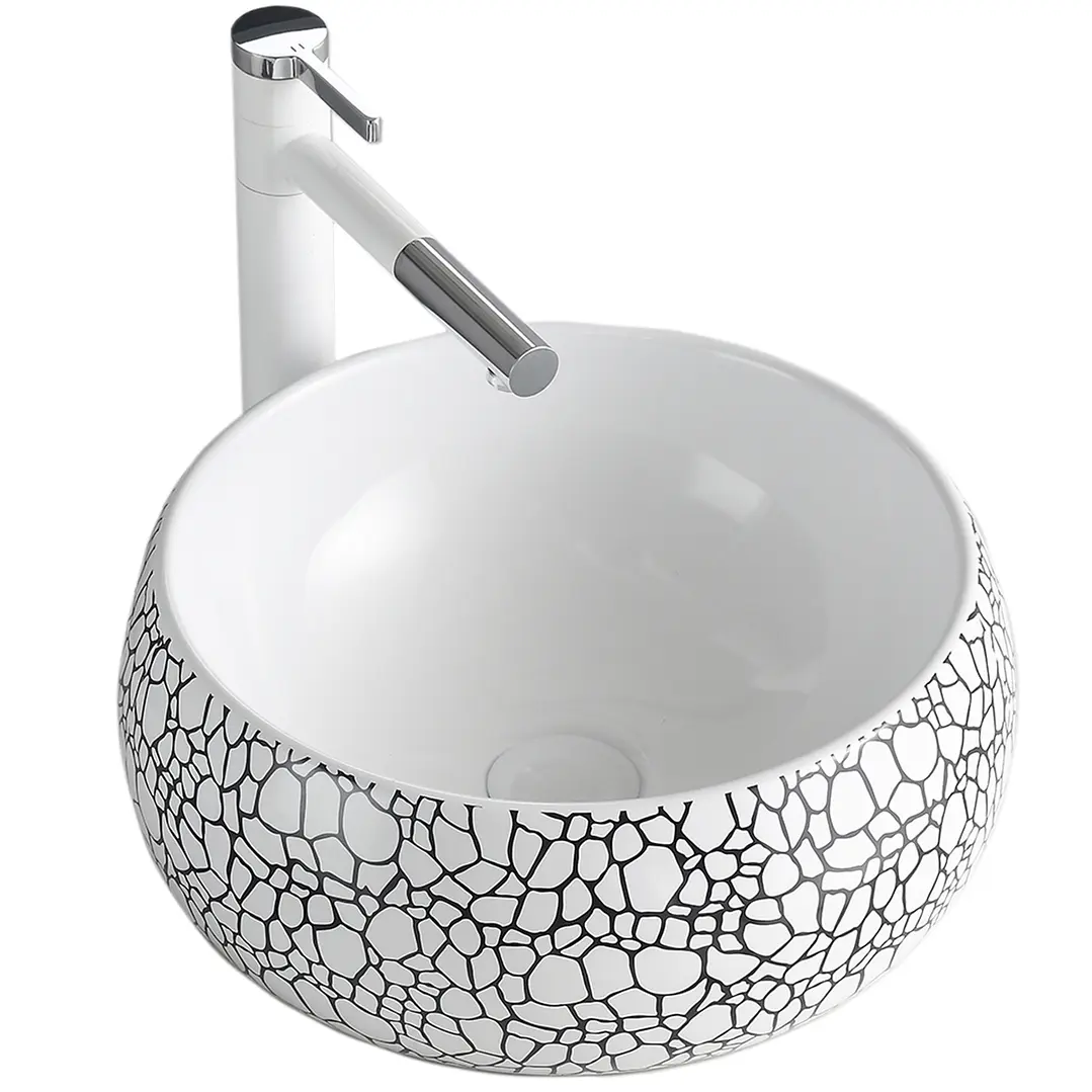 Lavamanos Sobreponer Super Muebles SM822 GUIJARROS / 40x40x15,5 3