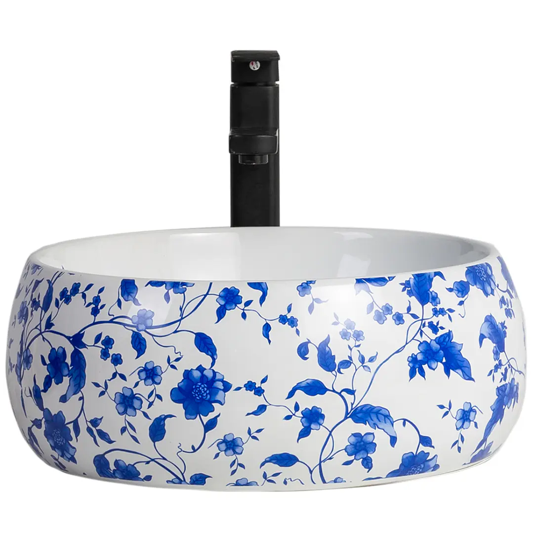 Lavamanos Sobreponer Super Muebles SM822 PORCELANA / 40x40x15,5 2