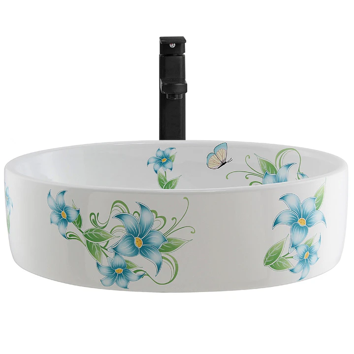 Lavamanos Sobreponer Super Muebles SLC851 ORQUIDEA / 50x36x13,5 2