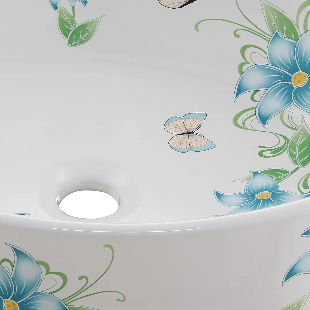 Lavamanos Sobreponer Super Muebles SLC851 ORQUIDEA / 50x36x13,5 3
