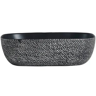 Lavamanos Sobreponer Super Muebles SLC895-Arena Plateada / 45,5x32x13,5