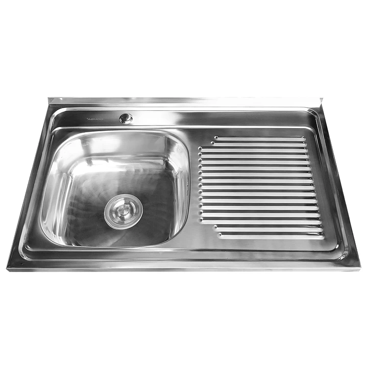 Cubierta Lavaplatos Super Muebles SM8050R / 80x50x14cm 4