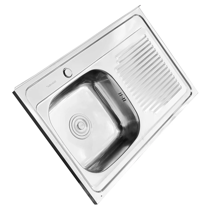 Cubierta Lavaplatos Super Muebles SM8050R / 80x50x14cm 6