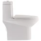WC One Piece Super Muebles SMSDX4-300B / Descarga a Piso 30 cm (6 Litros) - Miniatura 1