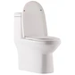 WC One Piece Super Muebles SMSDX4-300B / Descarga a Piso 30 cm (6 Litros) - Miniatura 3