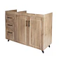 Mueble para Lavaplatos Super Muebles SMPWI120 120x90x50cm (Sin Cubierta) - Miniatura 2